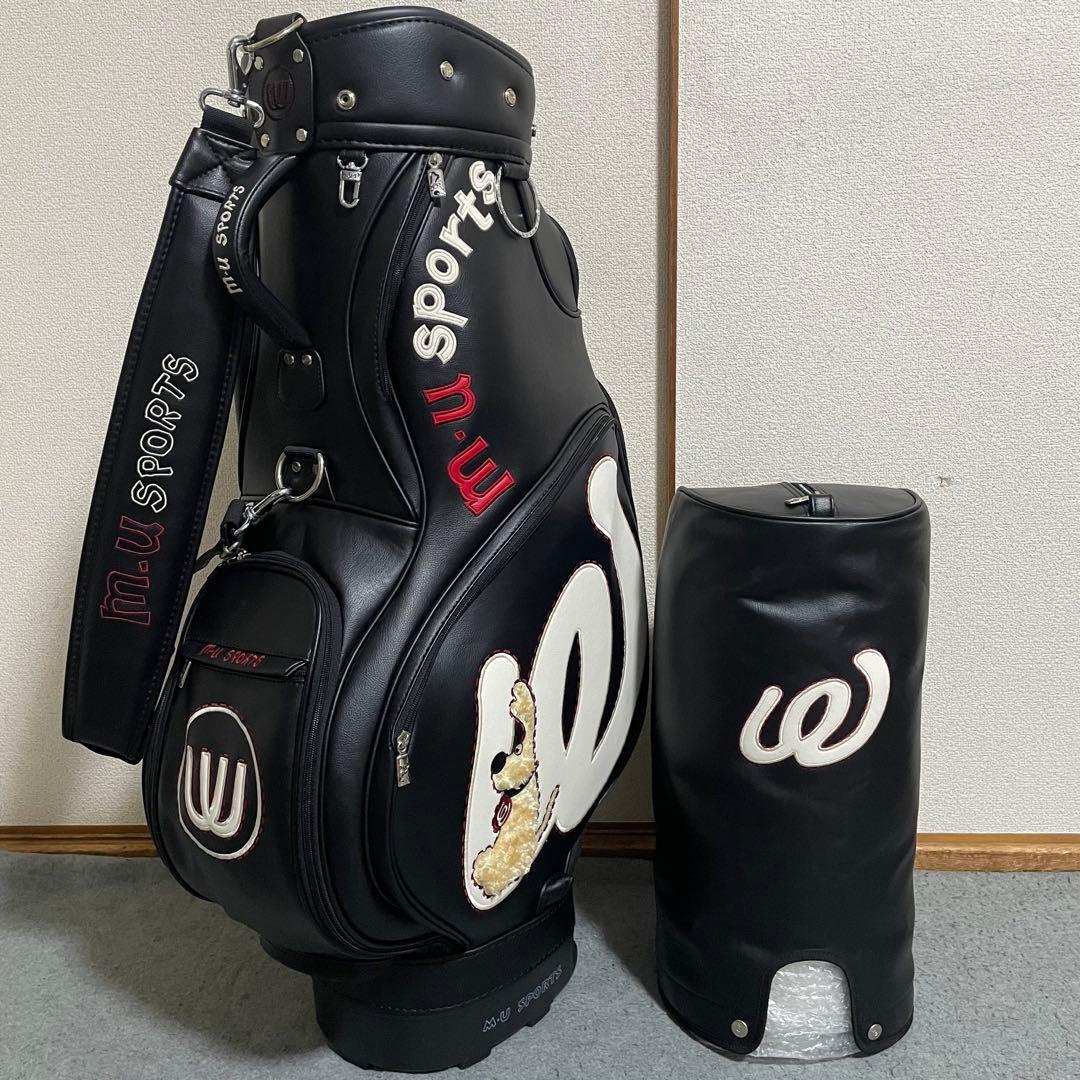 超美品 入手困難 ゴルフバッグ ウエサコ MUスポーツ 完売廃盤 希少 一番人気