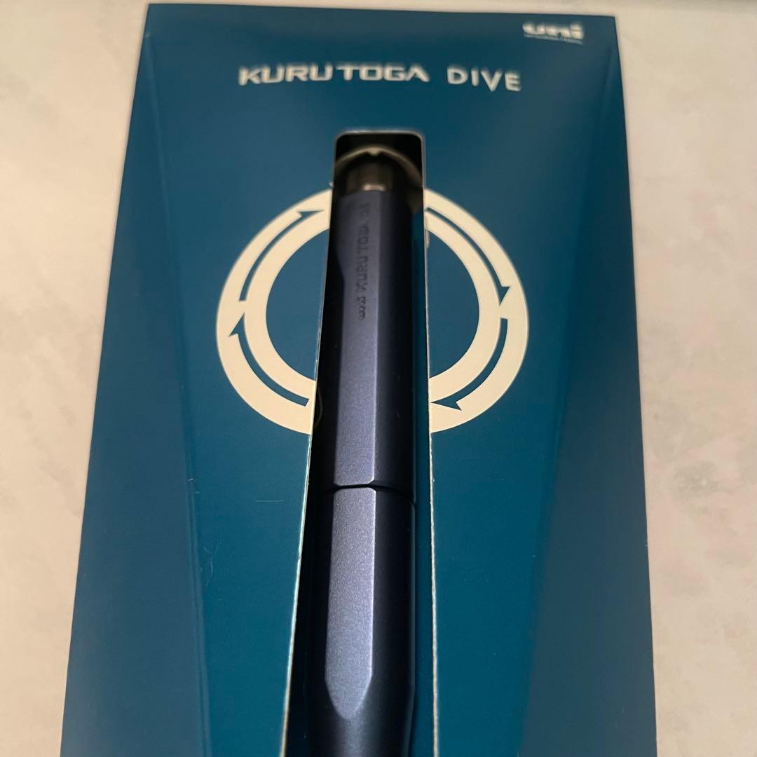 クルトガダイブ　ムーンナイトブルー　シャーペン