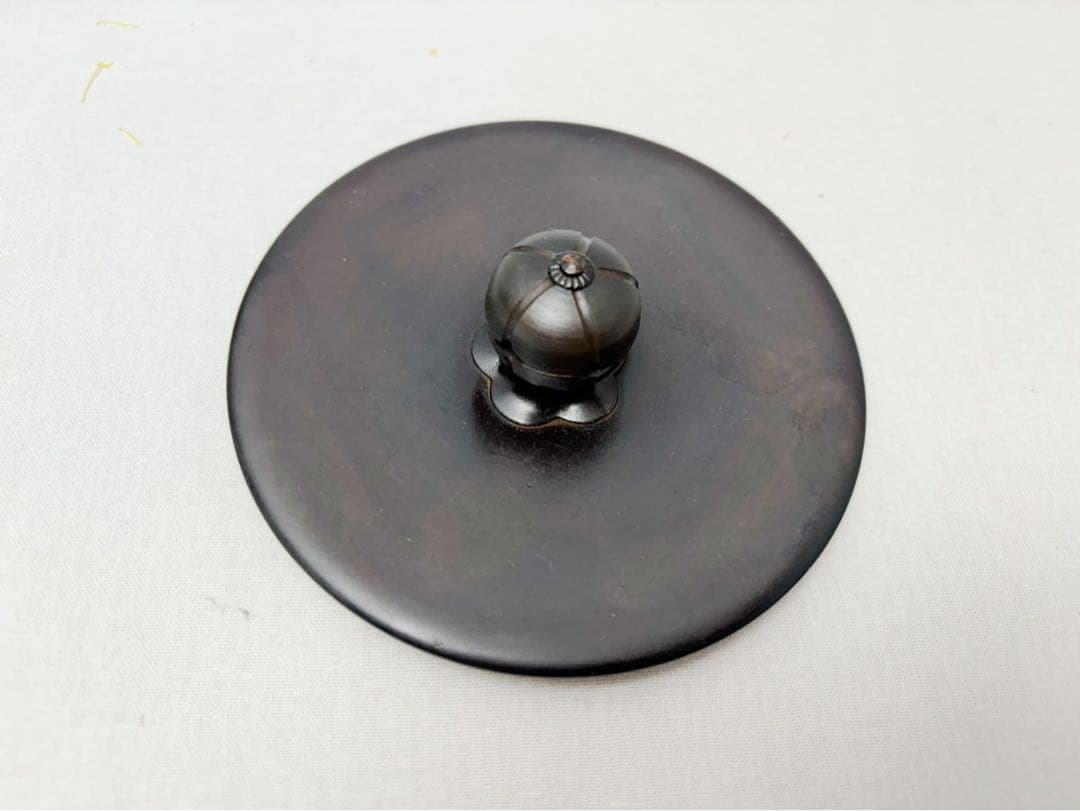 未使用 茶道具 人間国宝 釜師 高橋敬典造 旦座釜 釜印 金属工芸 茶釜 共箱