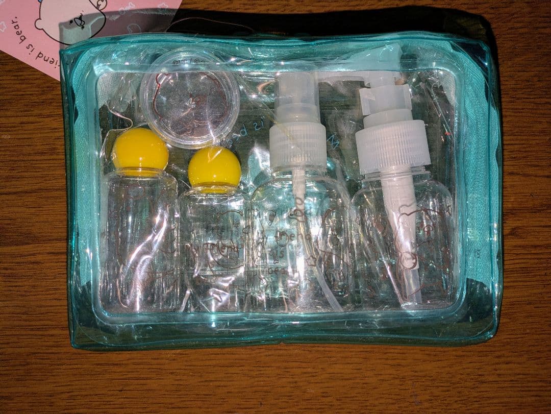 【未使用品】ともだちはくま 傘＆トラベルグッズ5点まとめ売り