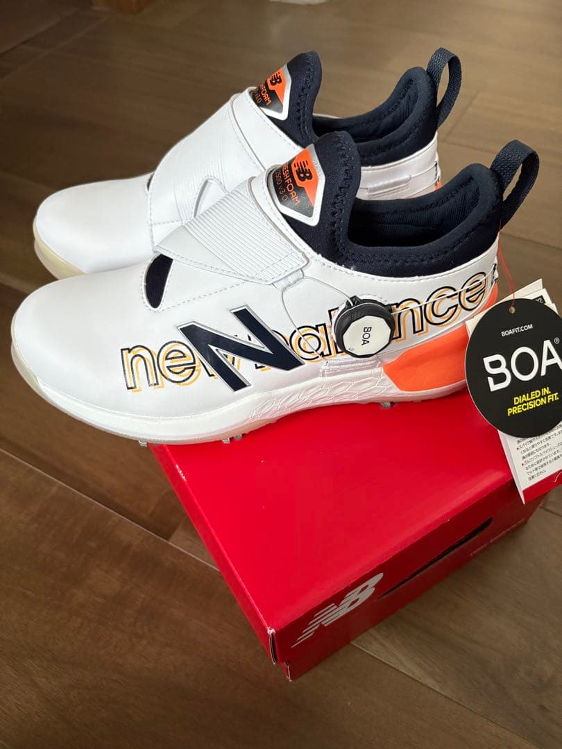 【新品】未使用！New Balance BOA ゴルフシューズ 23.5cm