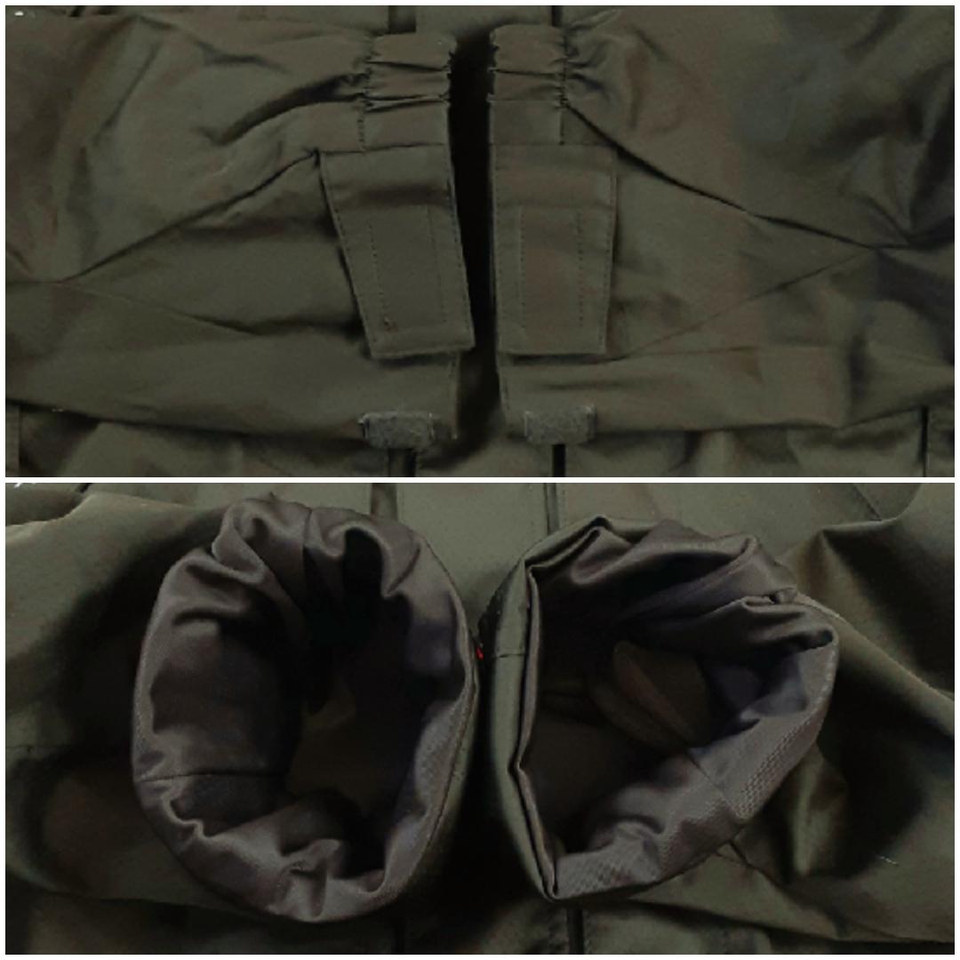 良品◎エスティボ スノボウェア スキージャケット 上下セット カーキ 枯草色