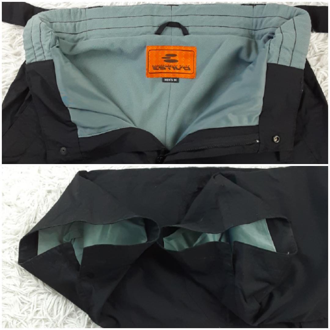 良品◎エスティボ スノボウェア スキージャケット 上下セット カーキ 枯草色