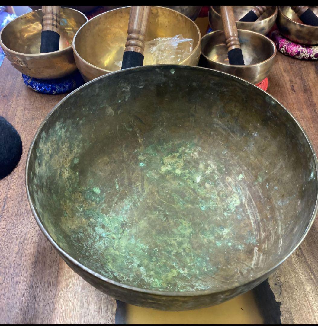 Sale !!saleシンギングボウル 23.5 cm アンティーク