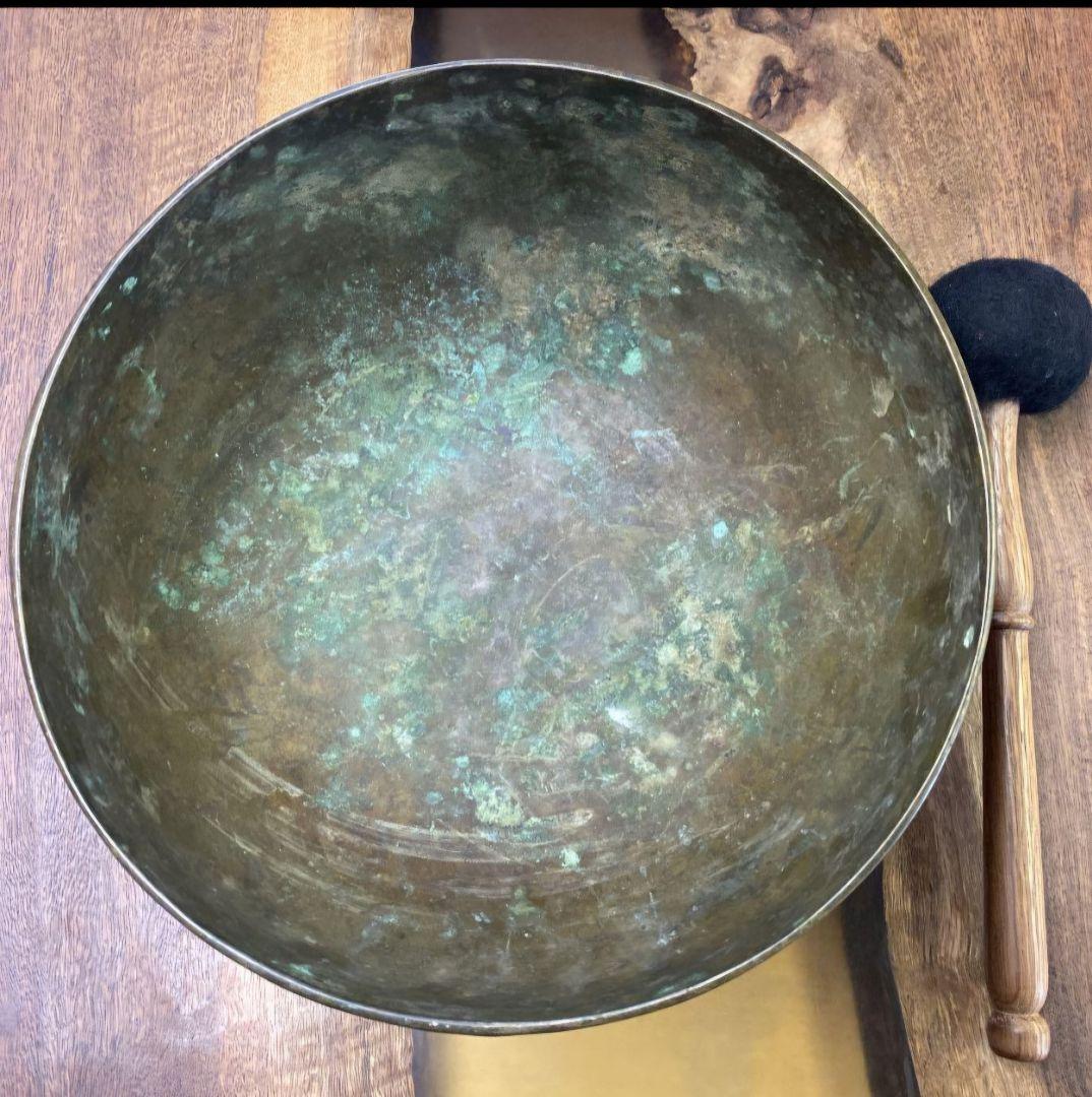 Sale !!saleシンギングボウル 23.5 cm アンティーク