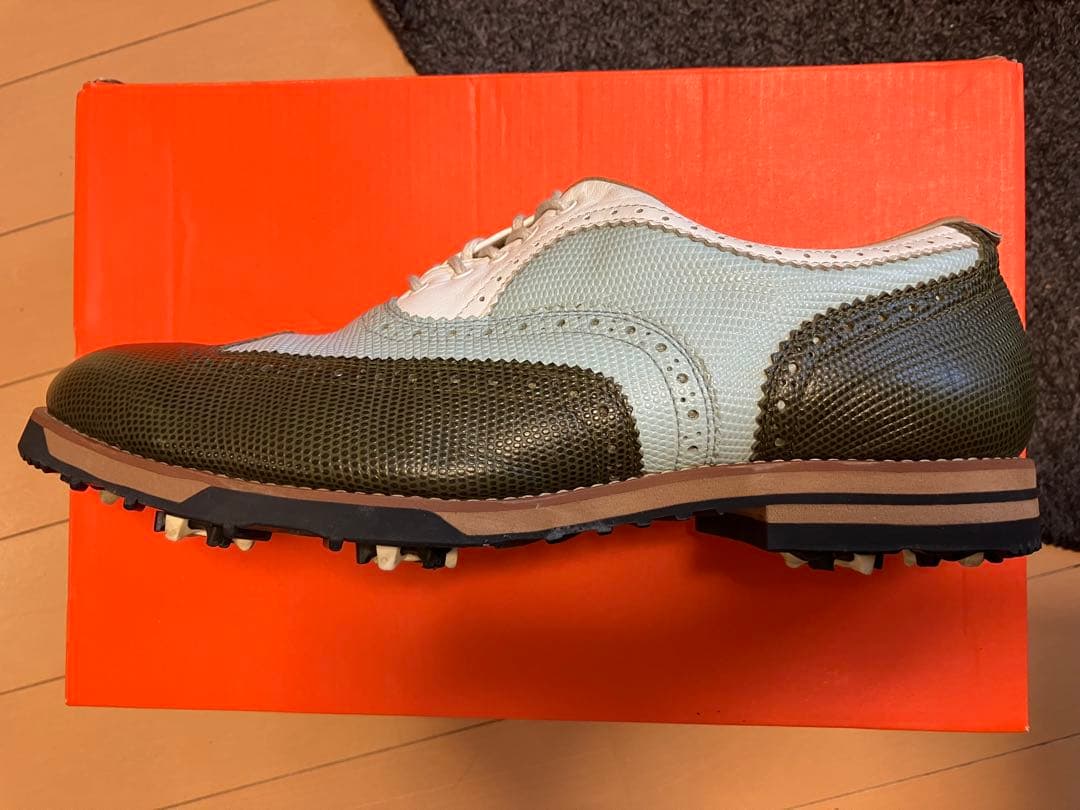 【超レア・美品】 Zoy ゾイ 本革 日本製 ゴルフシューズ 27cm