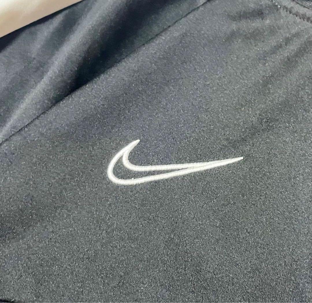 ナイキ セットアップ トラックスーツ バイカラー ブラック 上下 M XL