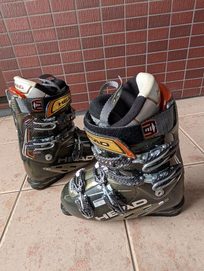 HEAD スキーブーツ 4バックル 26.5センチ