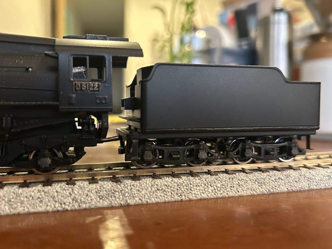 メーカー不明　D51全流　蒸気機関車　HOゲージ