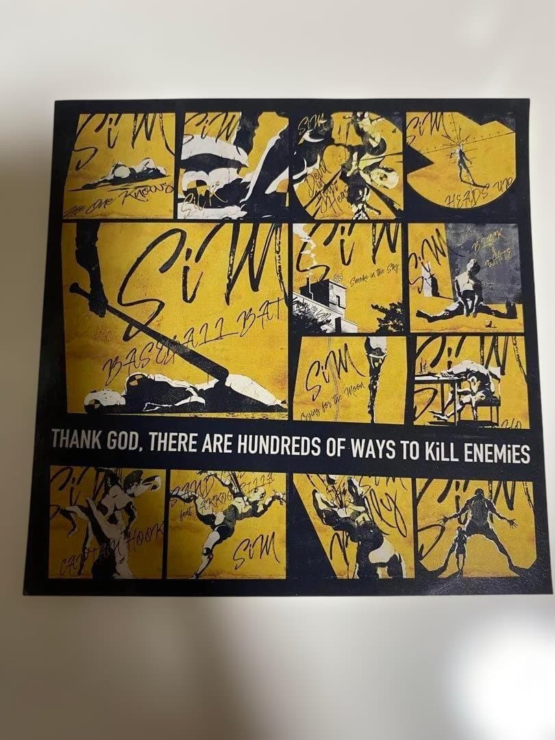 【最後の1個】 SiM ステッカー THANK GOD, THERE ARE