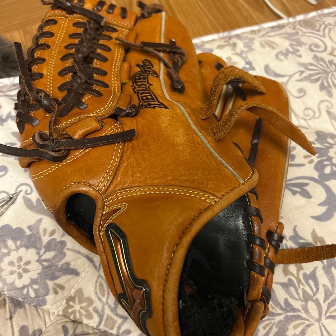 Mizuno Field Fighter 軟式グローブ ブラウン