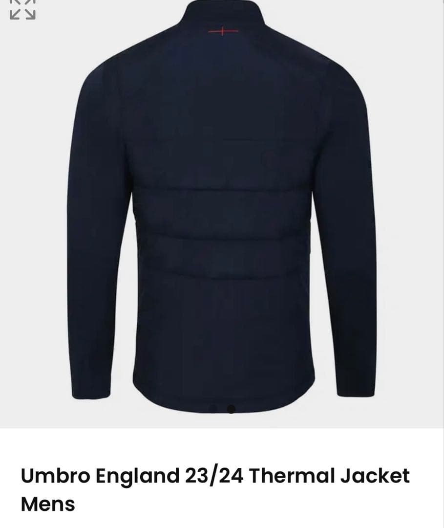 [新品未使用]ラグビーイングランド代表 サーマルジャケット