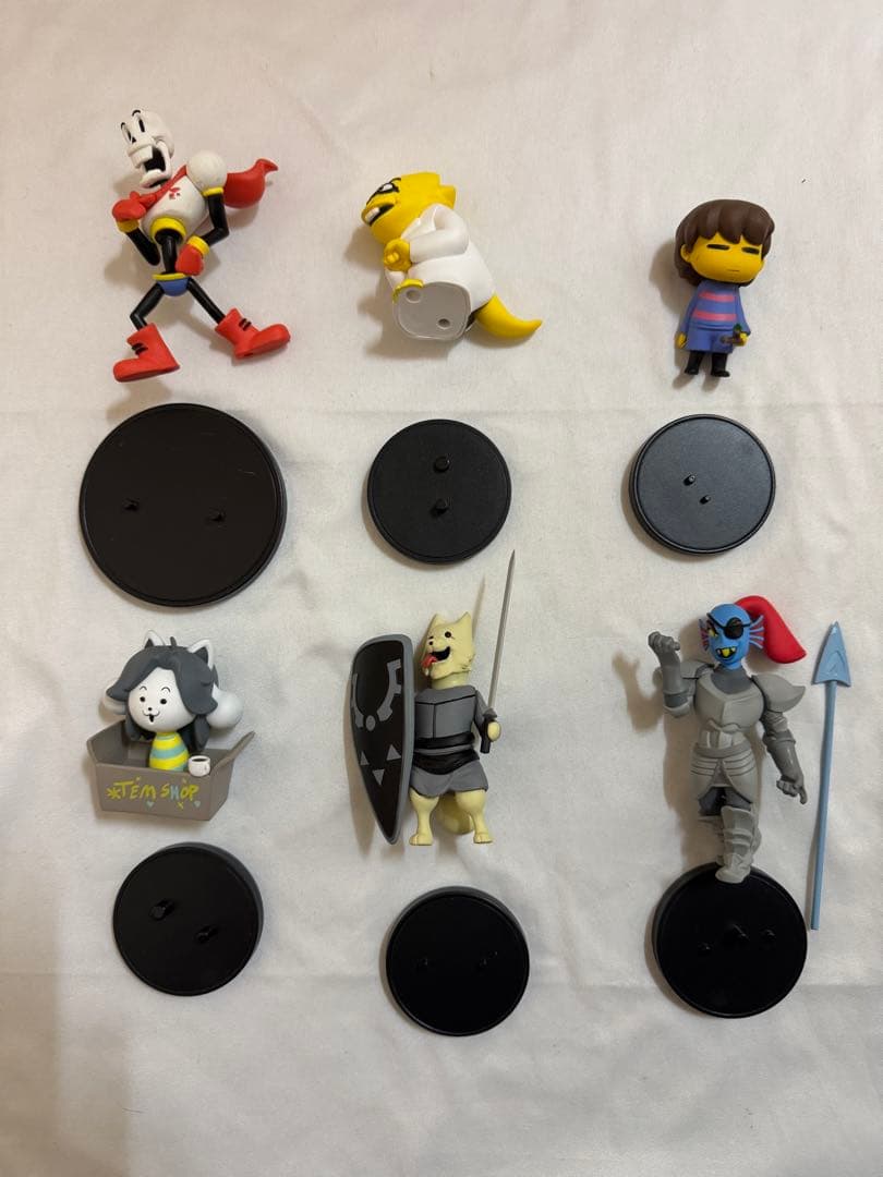 アンダーテール ちていのちっこいなかま　フィギュア　まとめ売り　テミー