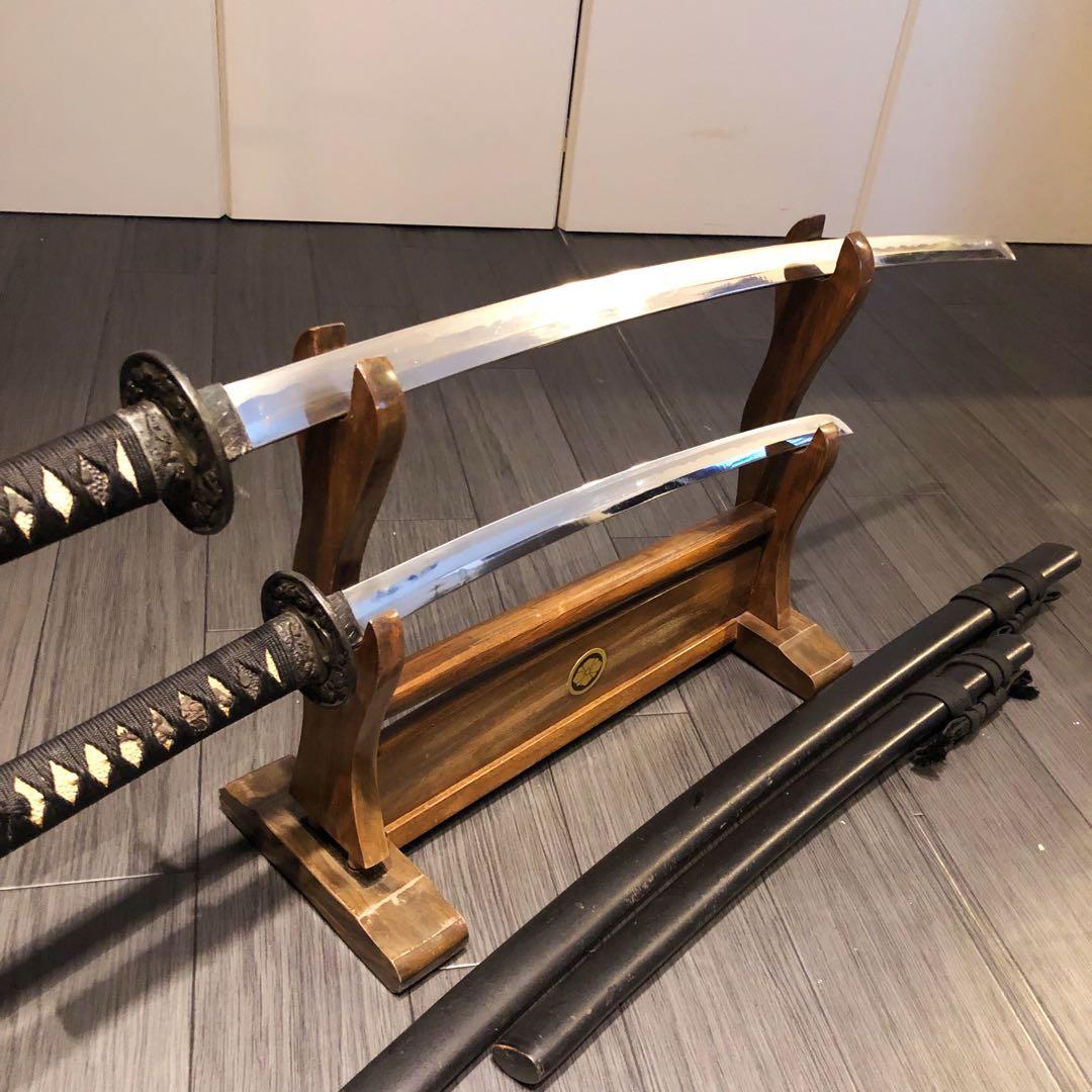 高級模造刀　高級居合刀　 大小セット　脇差