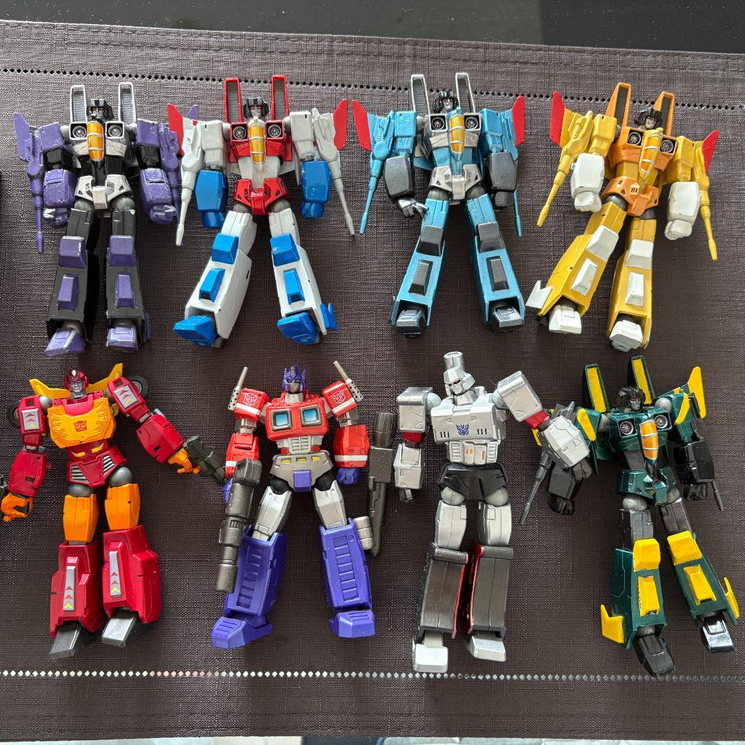リボルテック トランスフォーマー 8体セット コンボイ メガトロン ロディマス