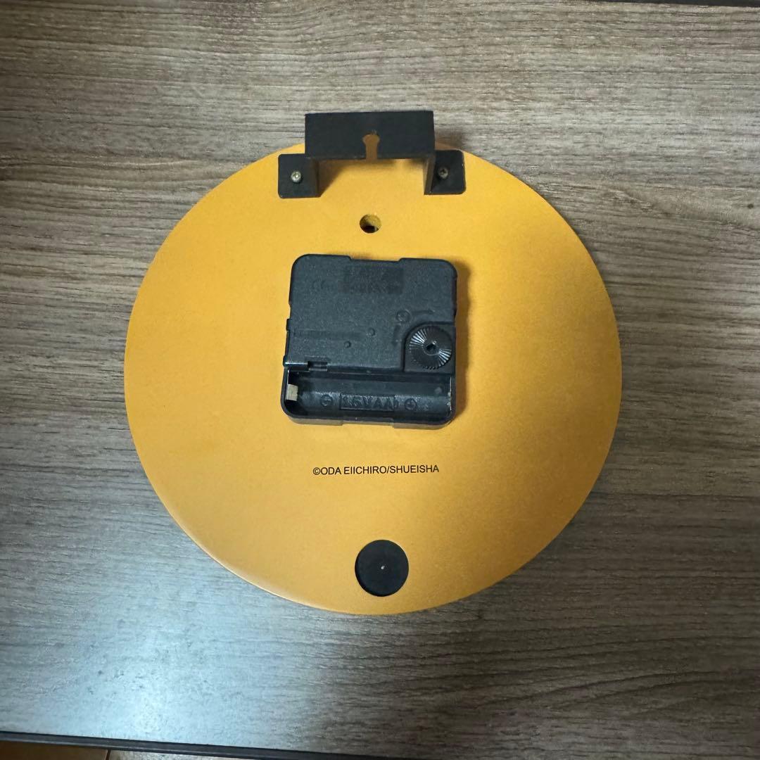 ワンピース(ONE PIECE) 壁掛け時計 兼 日時計/週刊少年JUMP懸賞品