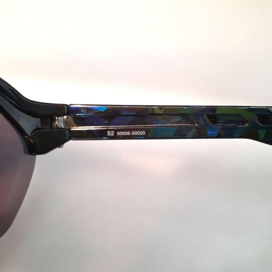 中古 100% S2 ブラックホログラフィック ワンハンドレッド サングラス