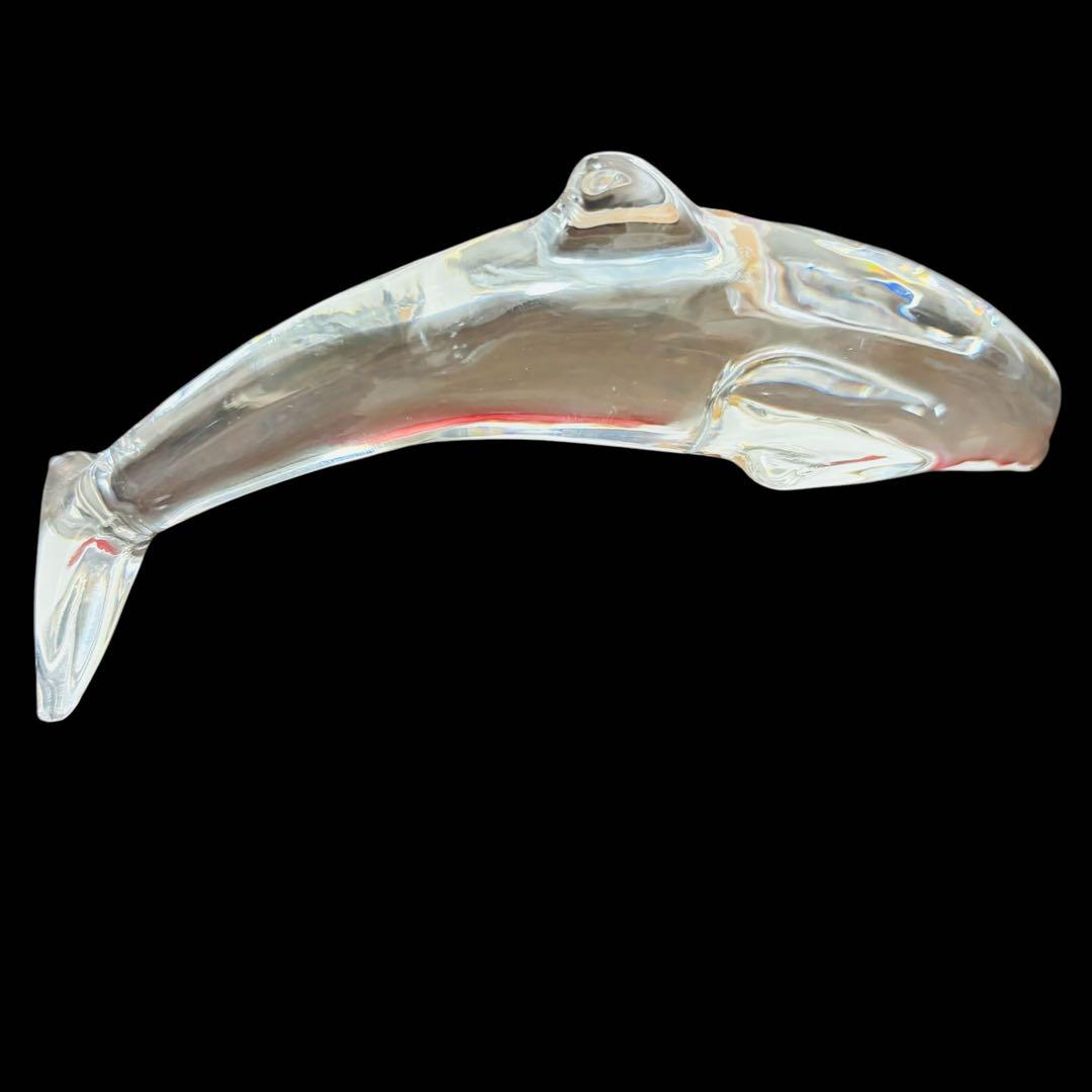 【バカラ】イルカ 動物 置物 インテリア baccarat フィギュリン