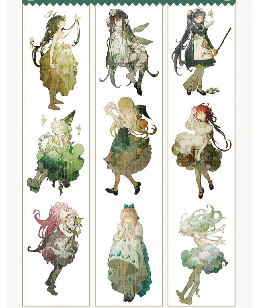 ✩再販✩J36＃绿野仙踪(PET)純情男友切り売り海外人物マステ女の子