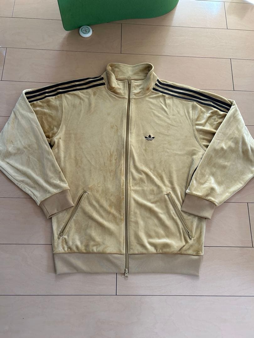 ウォーキング・ランニングウェア adidas BECKENBAUER VELOUR TRACKTOP
