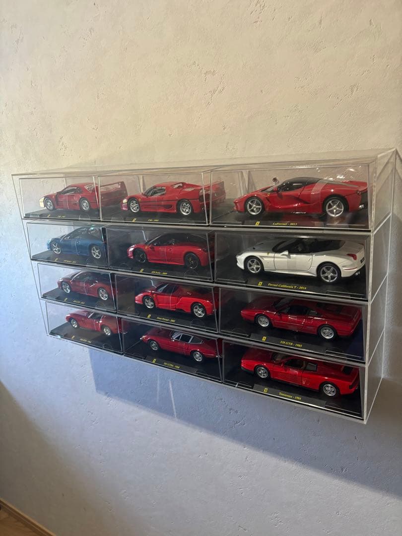 デアゴスティーニ　ケース未開封1/24フェラーリコレクション　31台分