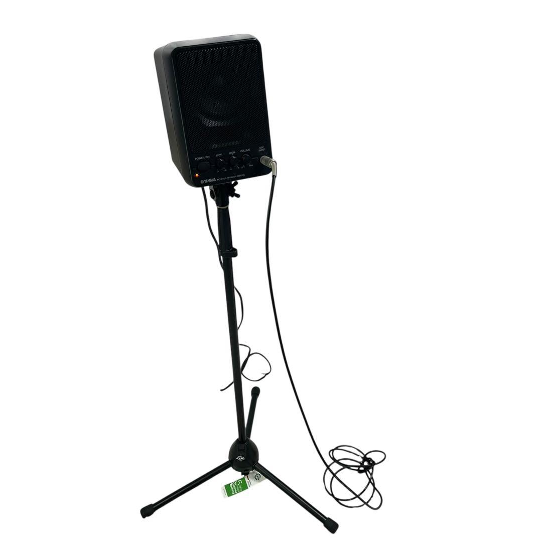 YAMAHA MS101III モニタースピーカー K&Mスタンド付