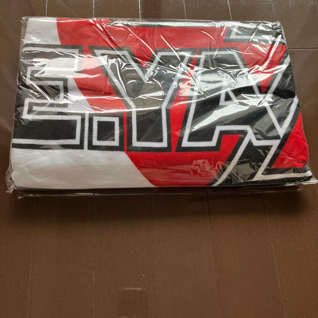 新品未開封☆E.YAZAWA ハートロゴ　スペシャルビーチタオル