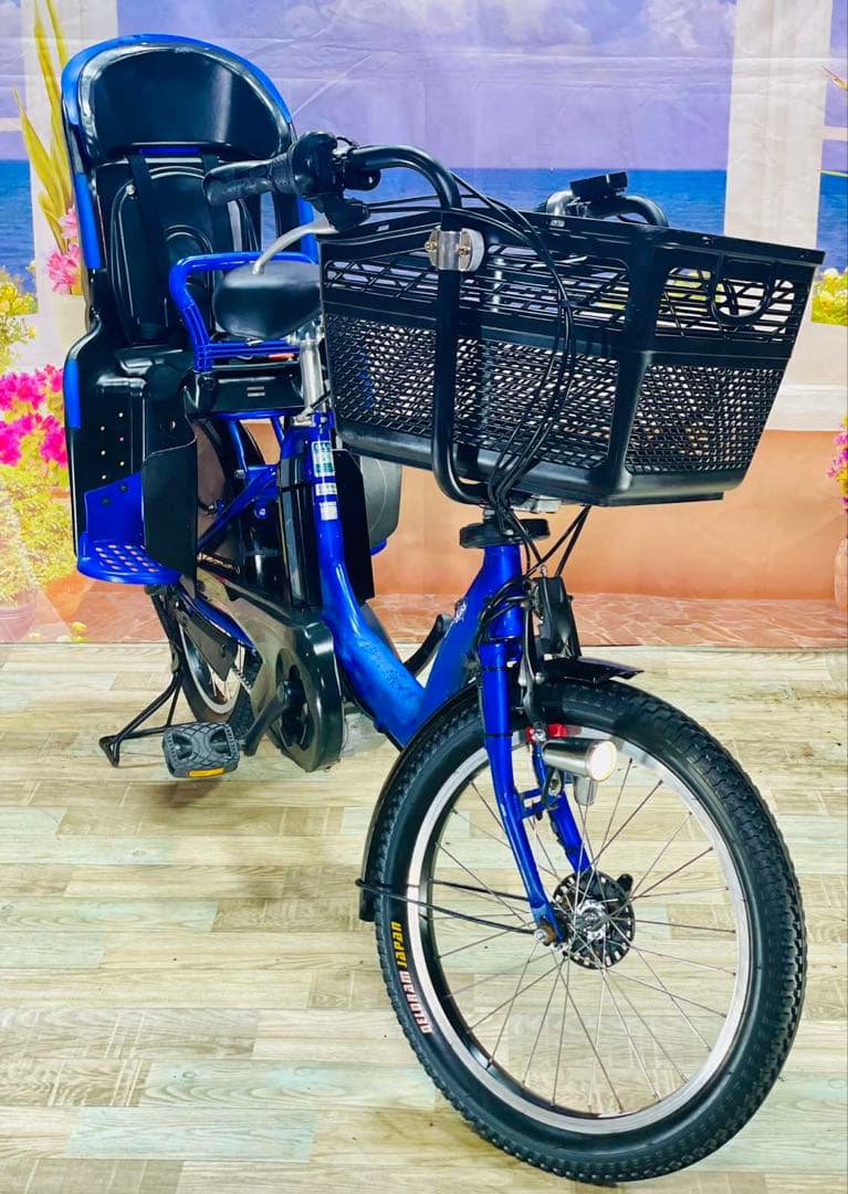 ヤマハパスキス⭐️人気モデル！子供乗せ電動アシスト自転車Y2825