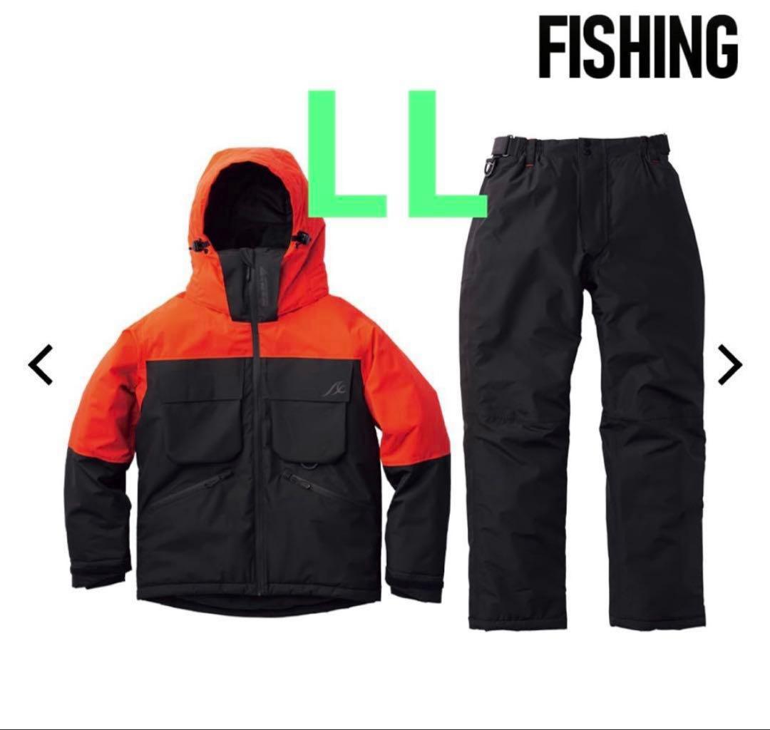 【新品】2025年モデル ワークマンイージス防水防寒スーツLLオーシャンオレンジ