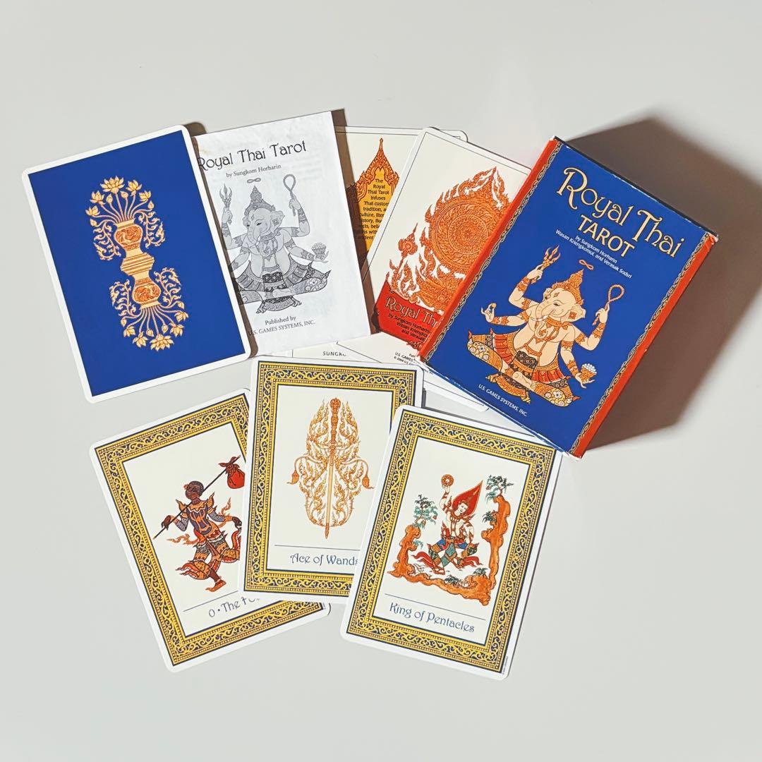 【絶版・希少】 Thai Tarot U.S. Games 美品