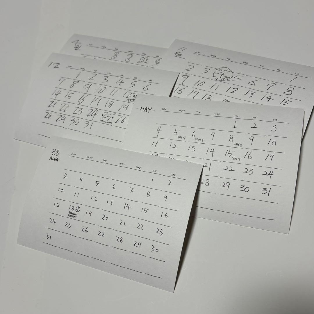 アイドル BIGBANG season greeting