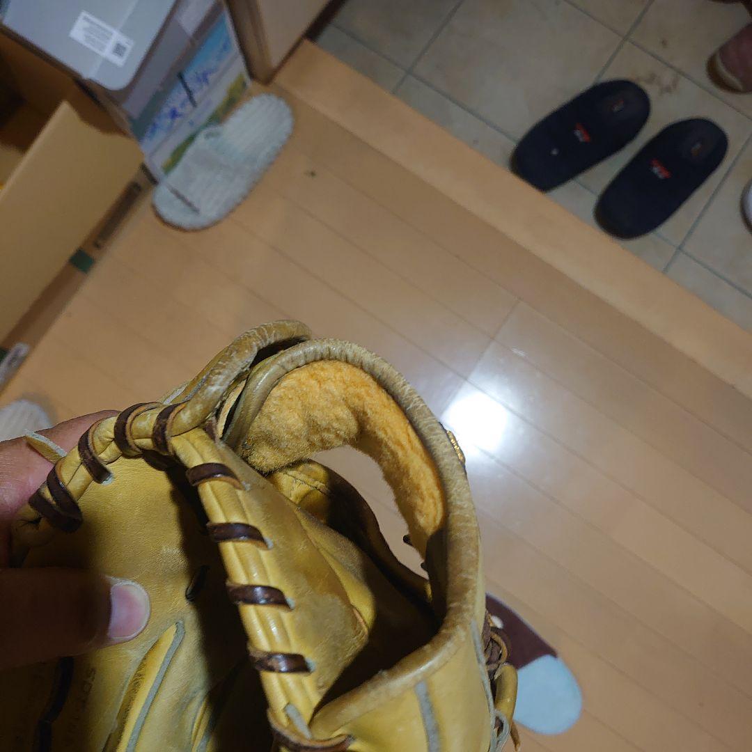 MizunoPro 硬式グローブ イエロー