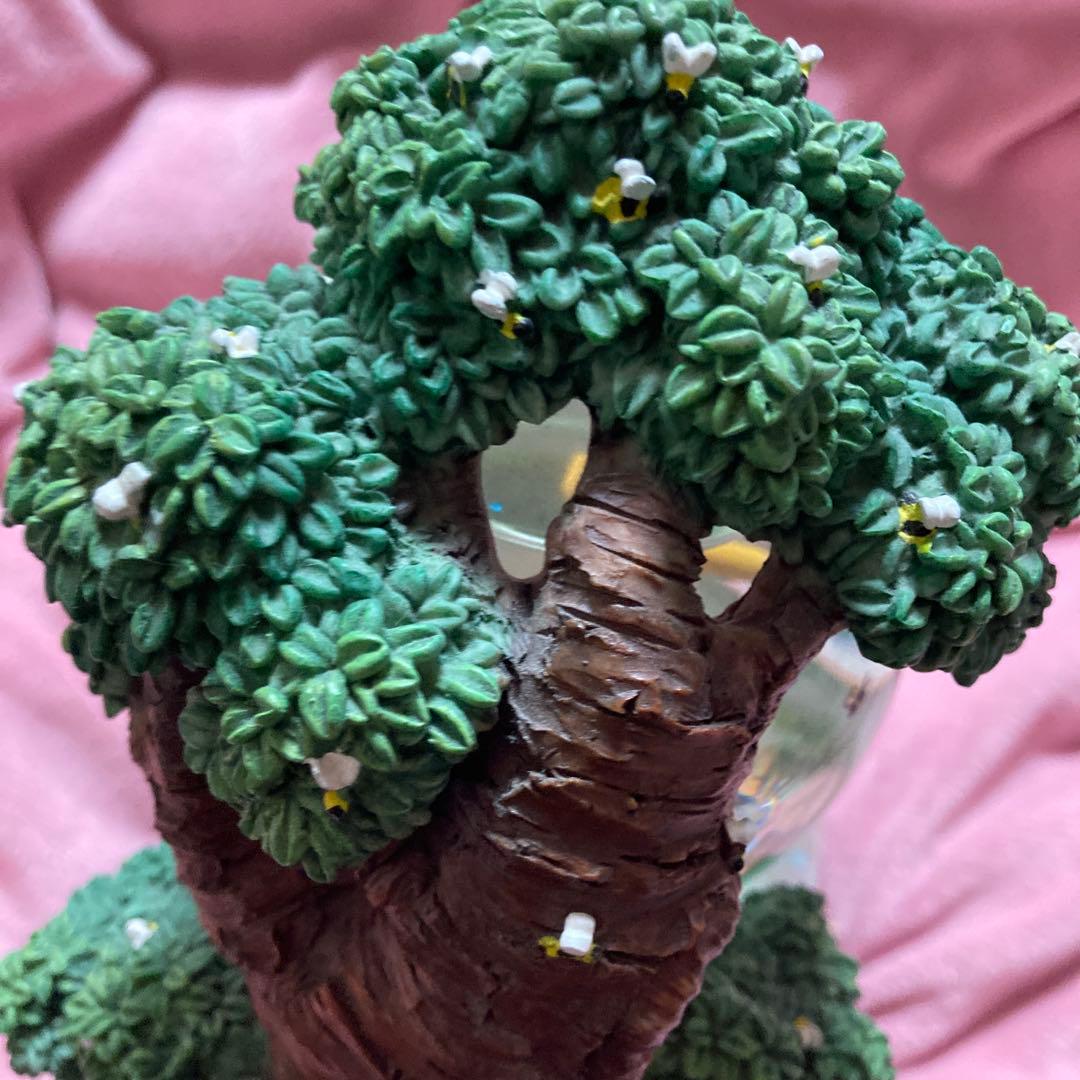 【廃盤品】くまのプーさん　ディズニー スノードーム オルゴール　ヴィンテージ