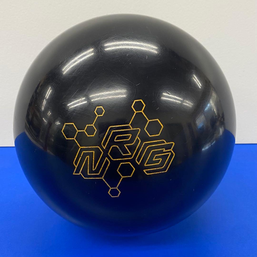 プラグ済み Dark PhysiX 15P Storm ボウリング ボール 中古