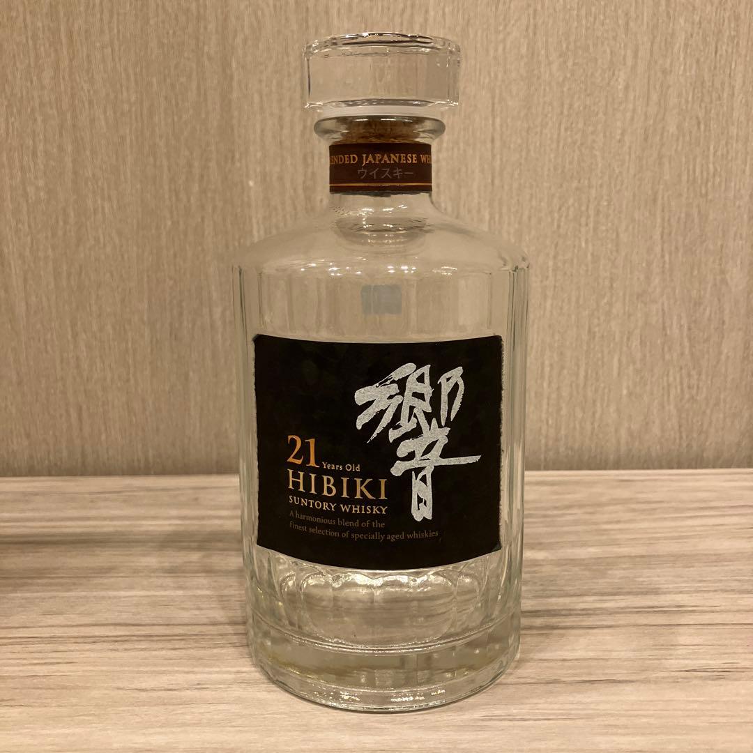 Hibiki 21年 ブレンデッドウイスキー 700ml 空瓶、空箱