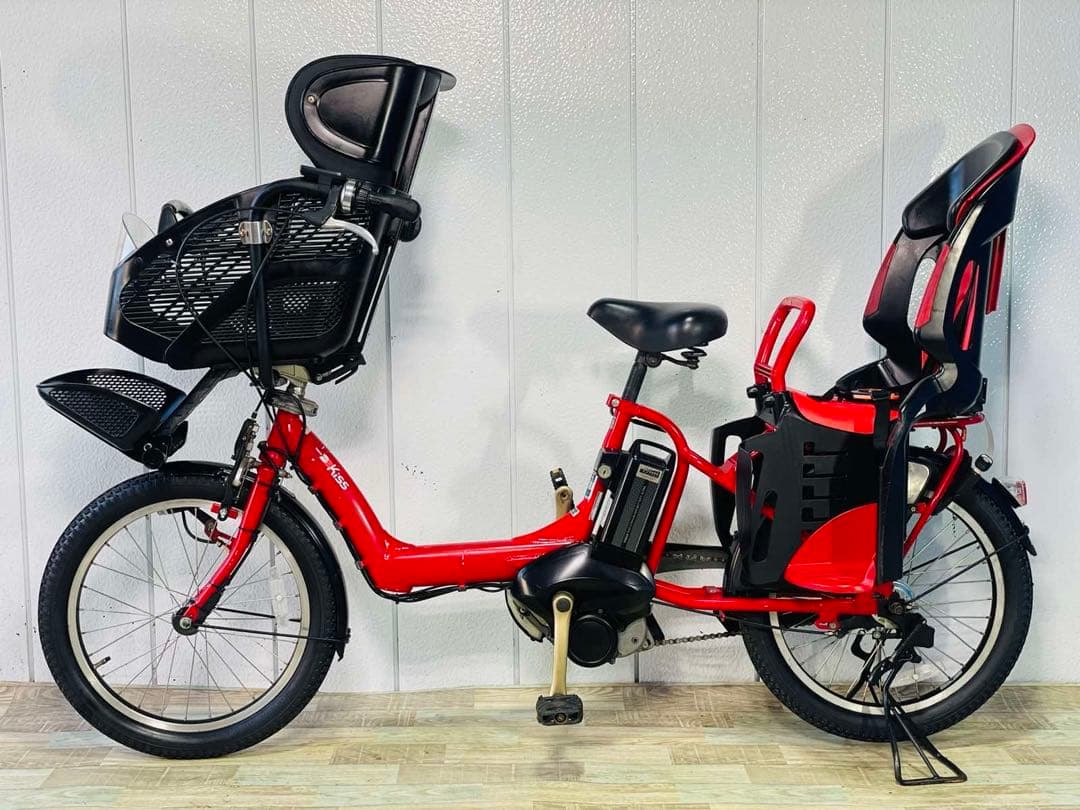 2993ヤマハ8.7アンペア3人乗り対応20インチ子供乗せ　電動アシスト自転車