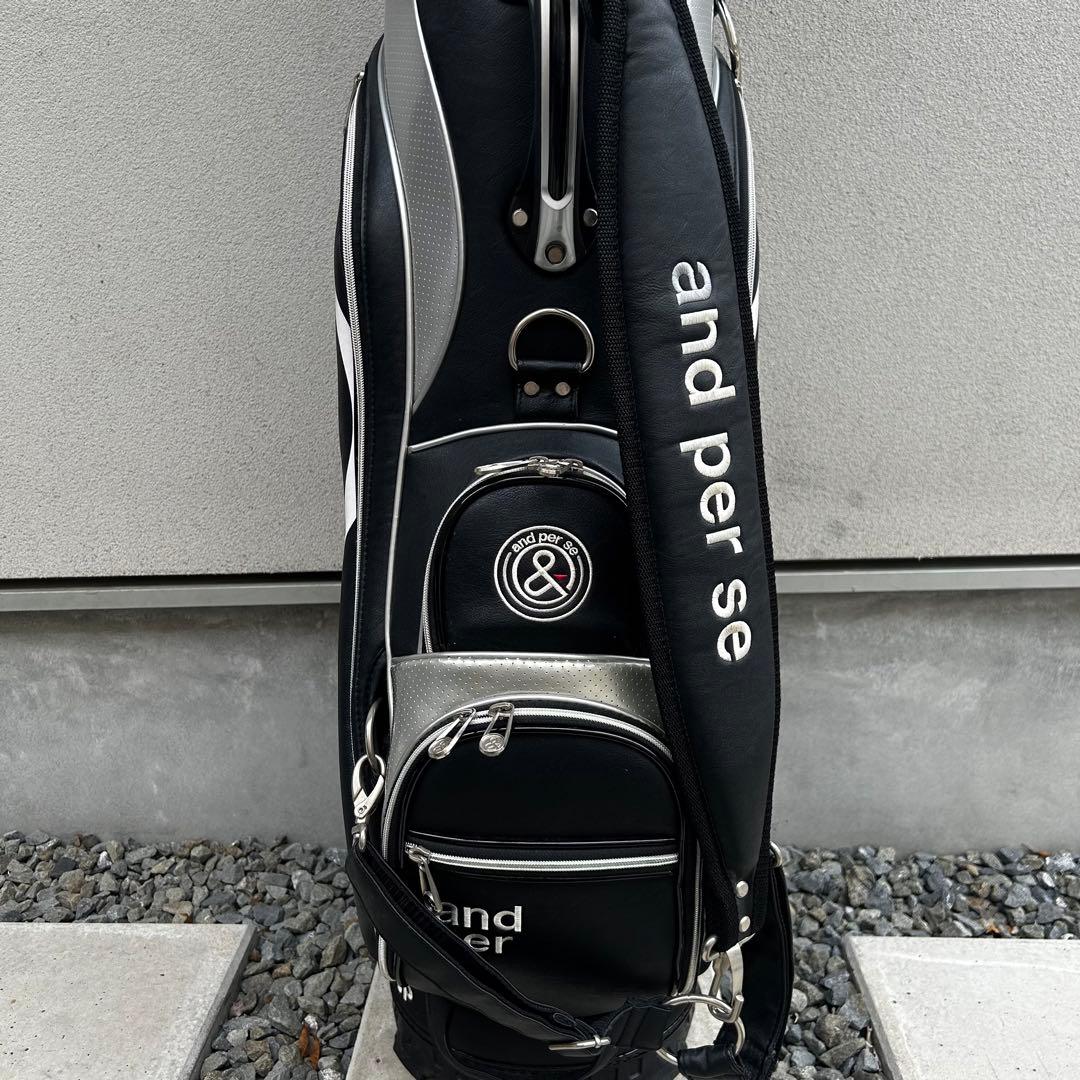 and per se★アンパスィ ゴルフ 9.5型 エナメル プロモデル