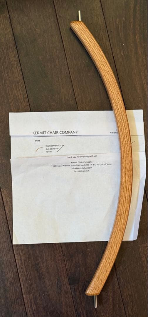 ラスト　正規　カーミットチェア　Kermit chair 補修　部品　修理 破損