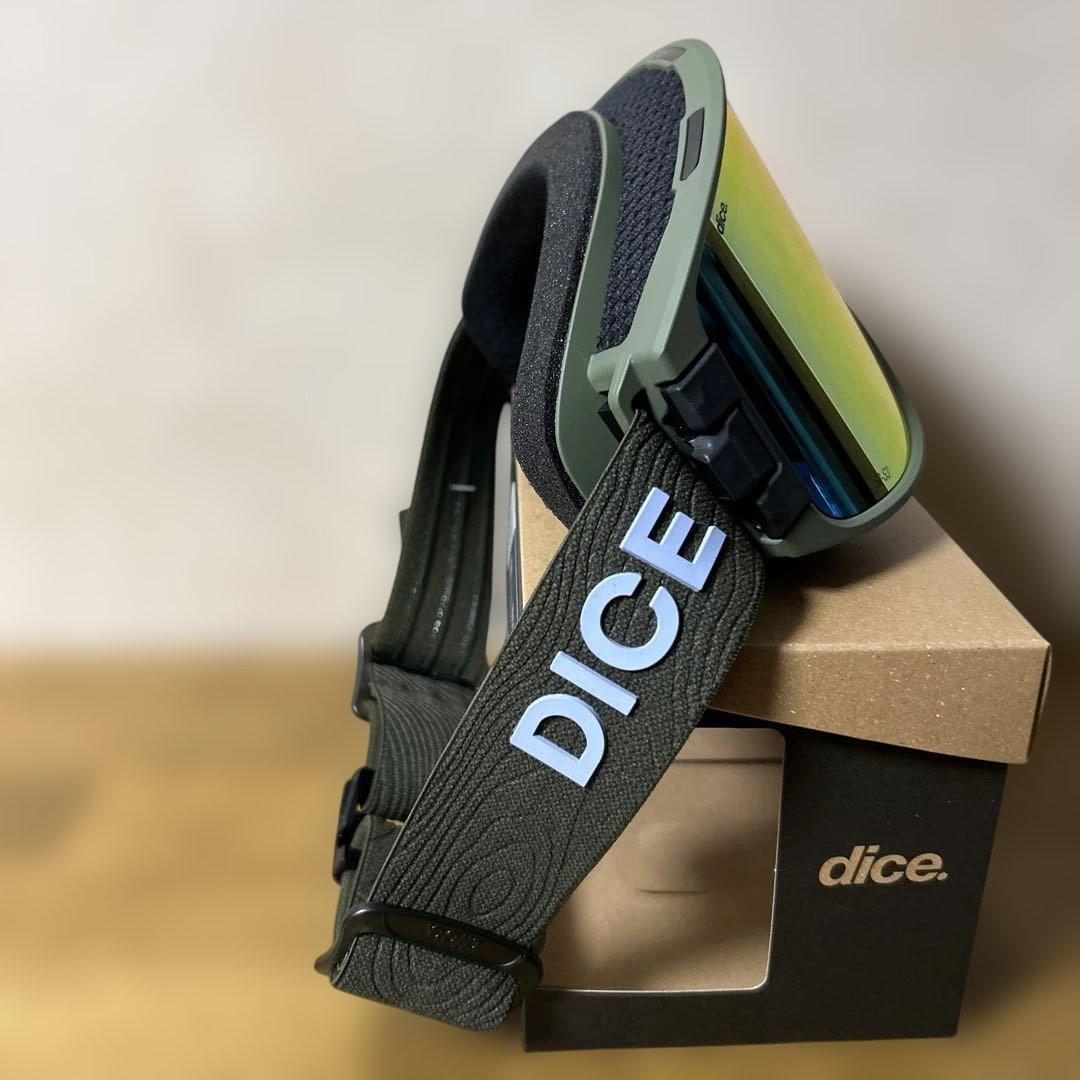 DICEゴーグルGOODMAN OLVカラー新品未使用