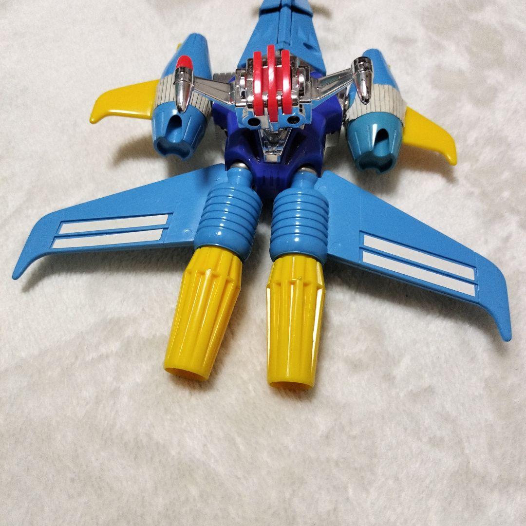 【昭和おもちゃ】超人戦隊バラタック_ブルー空中型