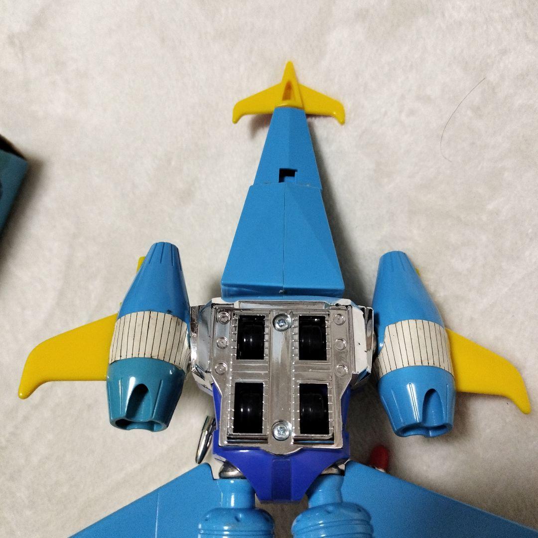 【昭和おもちゃ】超人戦隊バラタック_ブルー空中型