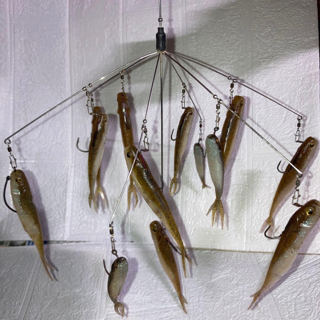 ルアー　まとめ売り　バス釣り　大量セット　ワーム　ボックス付き