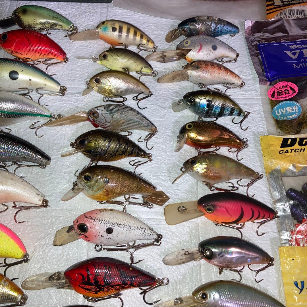 ルアー　まとめ売り　バス釣り　大量セット　ワーム　ボックス付き
