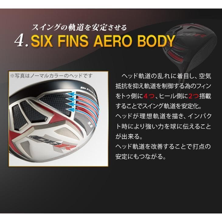 【新品】CBR BLACKⅡ SLE適合モデル 低ロフト 6°～ ヘッドのみ