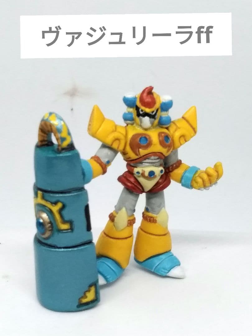 ロックマン フィギュア 消しゴム X3ナイトメアポリス 　塗装品