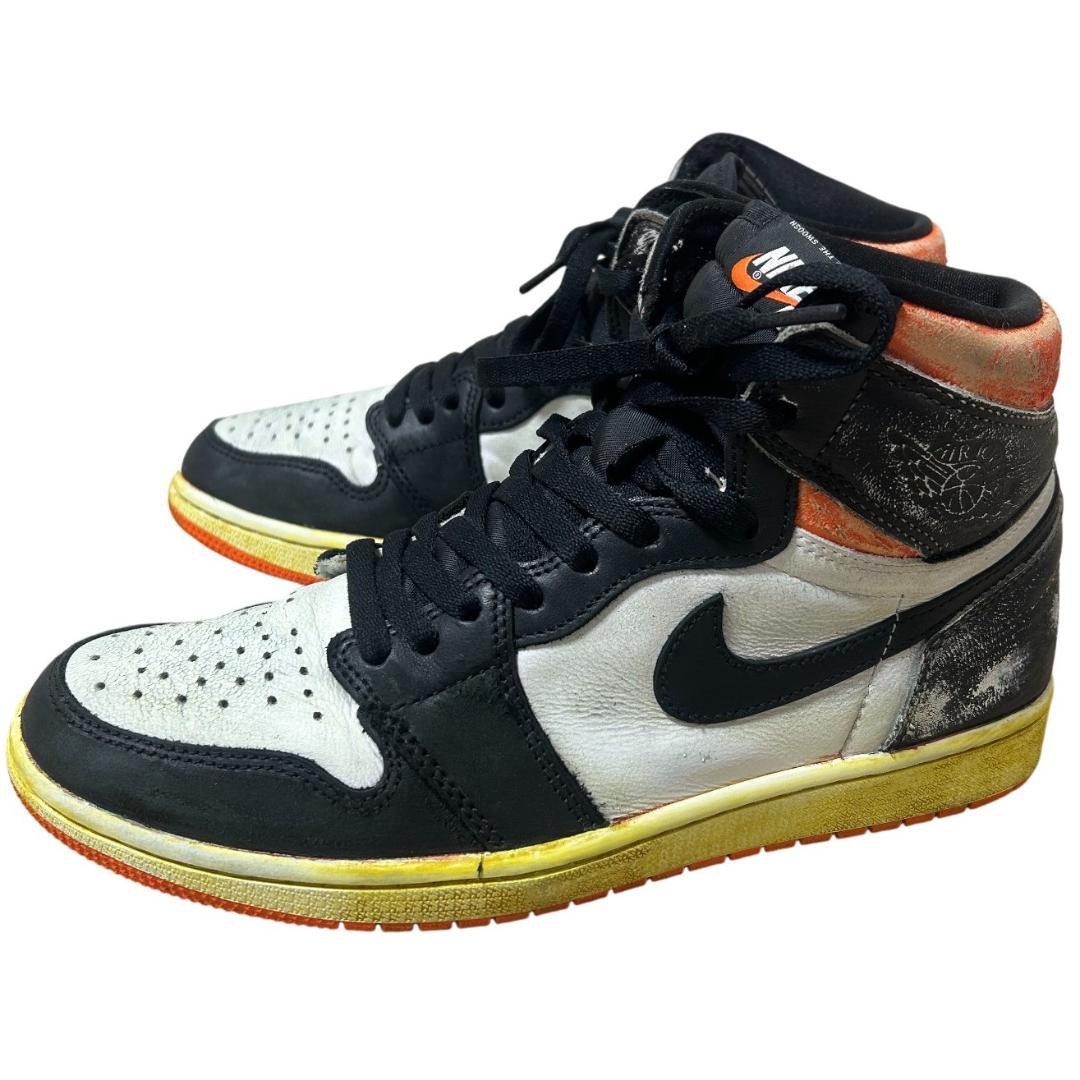 エアジョーダン1/Air Jordan1ビンテージ加工スニーカーbhkbdflA