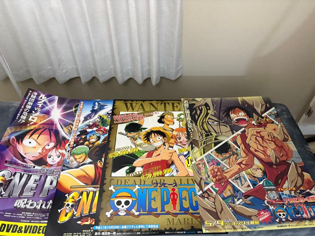 ONE PIECE プロモーションポスター　B2 4枚セット