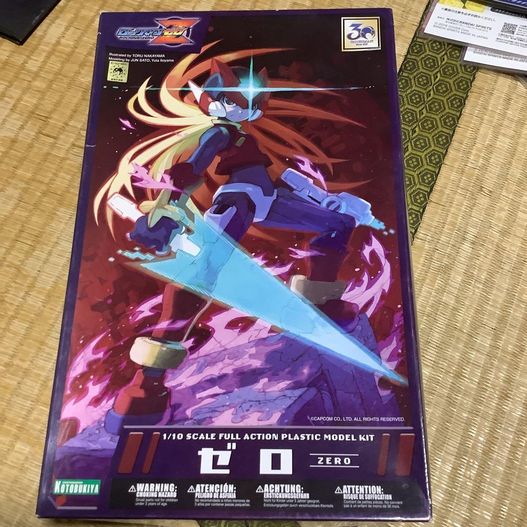 て*ふ様 ロックマン　ゼロ プラモデル 1/10スケール コトブキヤ