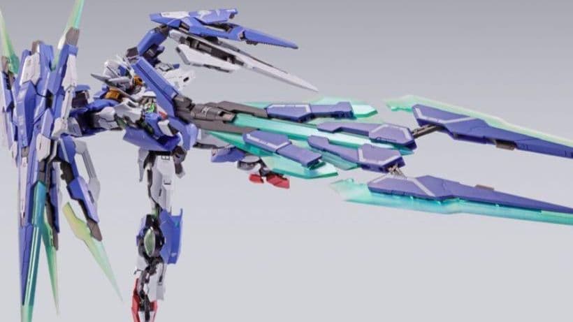 [開封品]L BUILD メタルビルド ダブルオークアンタフルセイバー