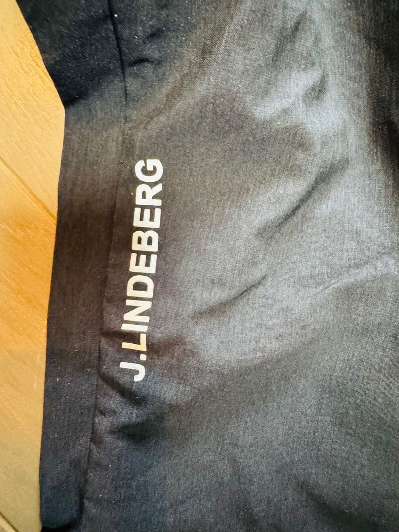 ジェイリンドバーグ　ブラック フルジップジャケット 中綿パネル付き　M